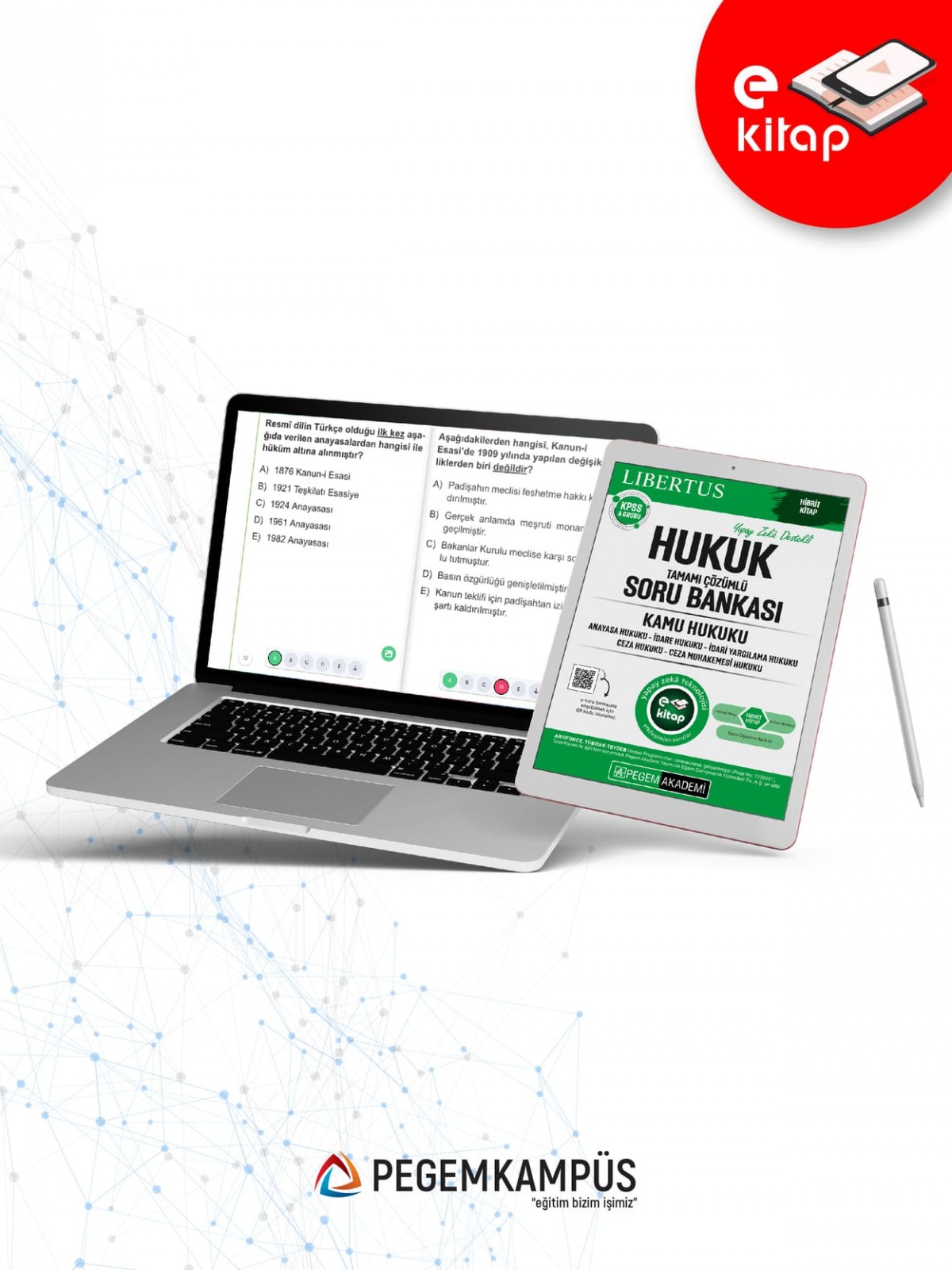 KPSS A Grubu Hukuk E-Soru Bankası (Kamu Hukuku)