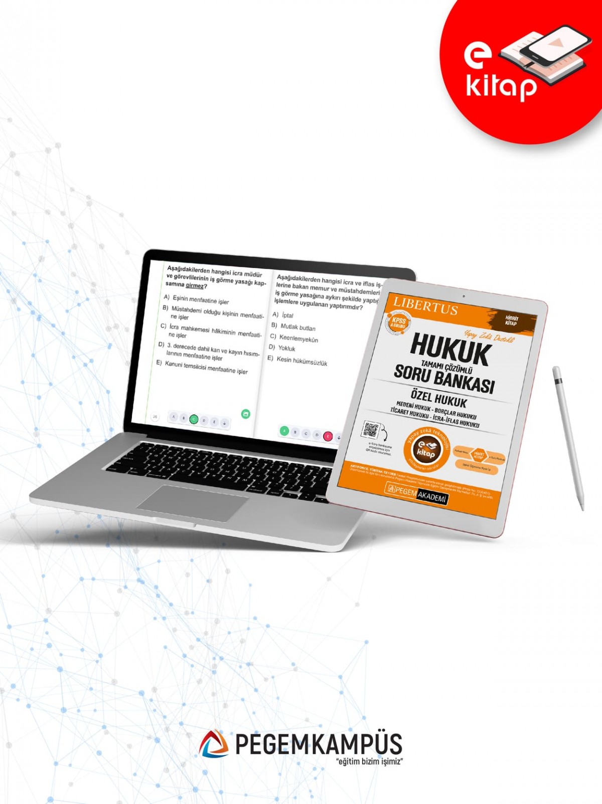 KPSS A Grubu Hukuk E-Soru Bankası (Özel Hukuk)