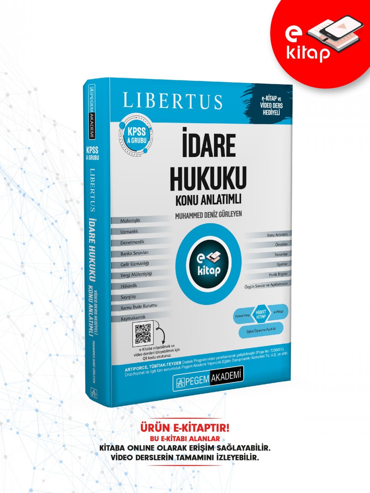 2025 KPSS A Grubu Libertus İdare Hukuku Konu Anlatımlı E-Kitap