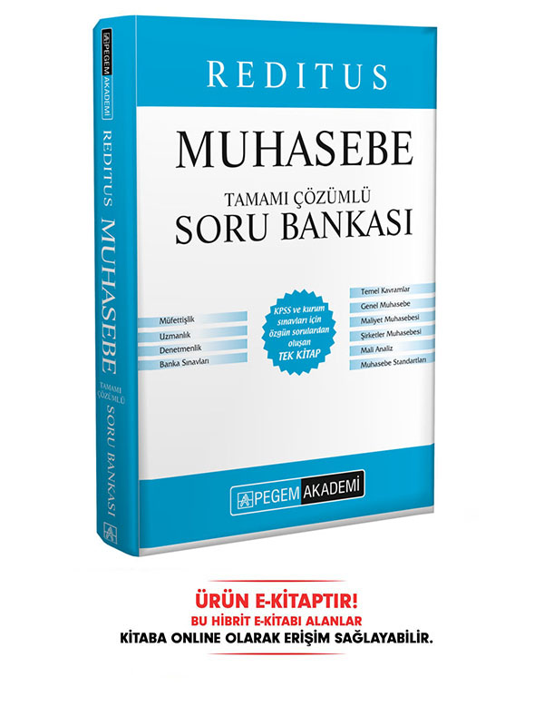 KPSS A Grubu Muhasebe Soru Bankası E-Kitap