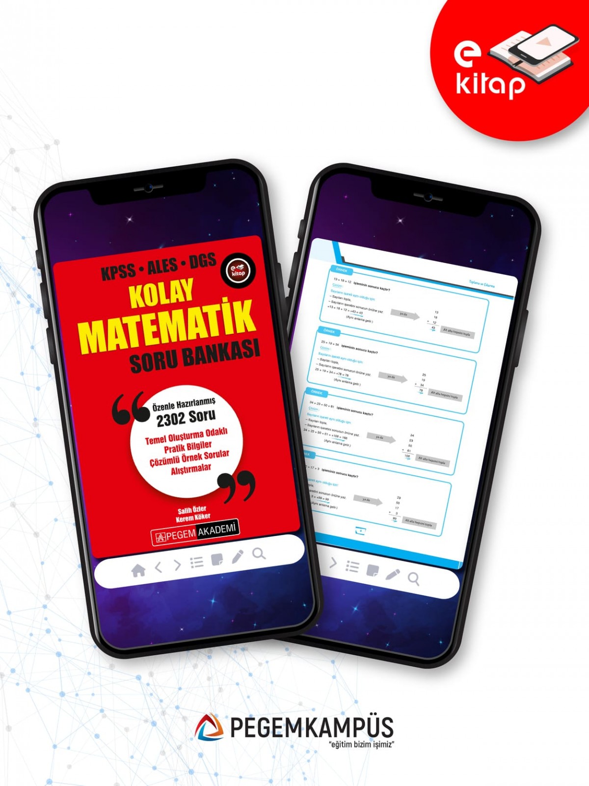 KPSS ALES DGS Kolay Matematik E-Soru Bankası