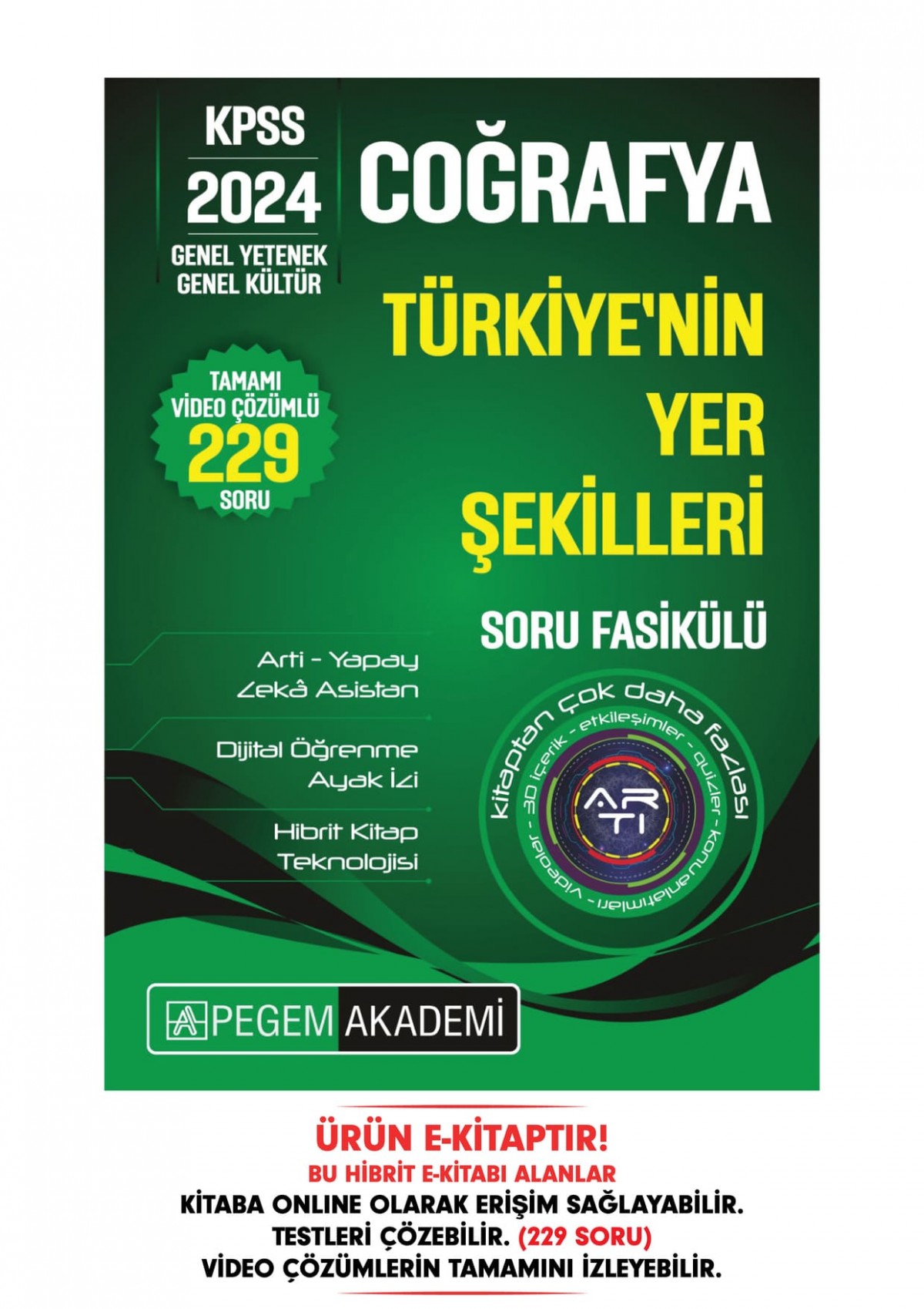 KPSS Coğrafya - Türkiye'nin Yer Şekilleri Soru Fasikülü