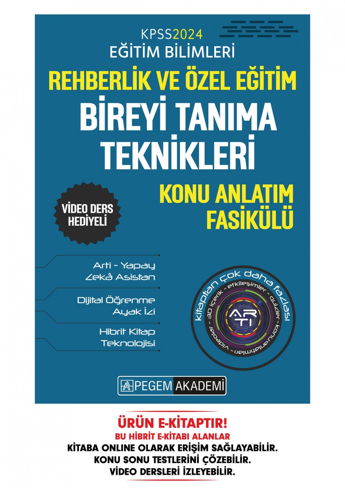 KPSS Rehberlik ve Özel Eğitim - Bireyi Tanıma Teknikleri Konu Fasikülü