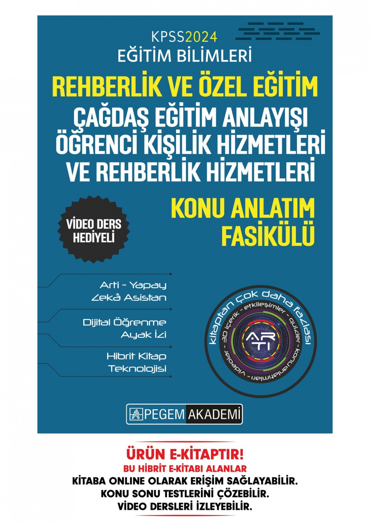KPSS Rehberlik ve Özel Eğitim - Çağdaş Eğitim Anlatışı - Öğrenci Kişilik Hizmetleri ve Rehberlik Hiz