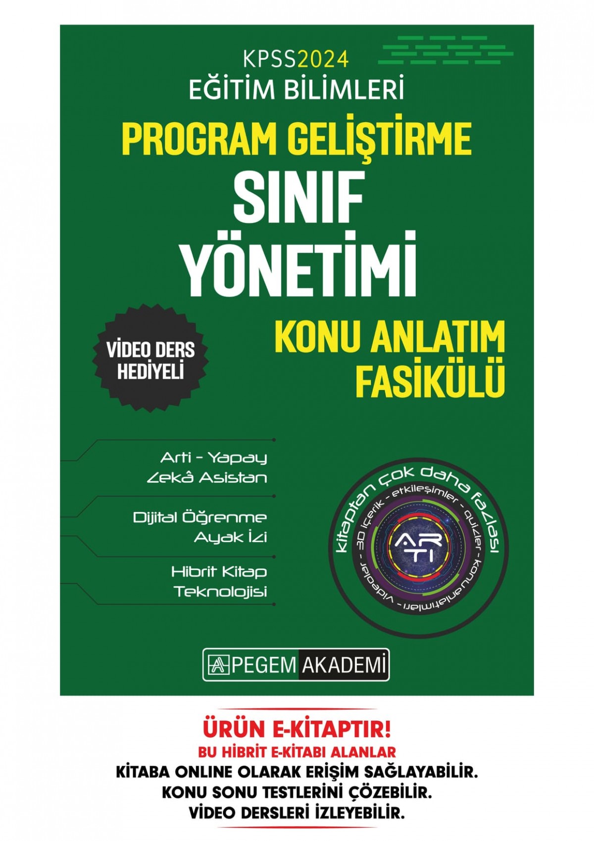 KPSS Program Geliştirme - Sınıf Yönetimi Konu Fasikülü