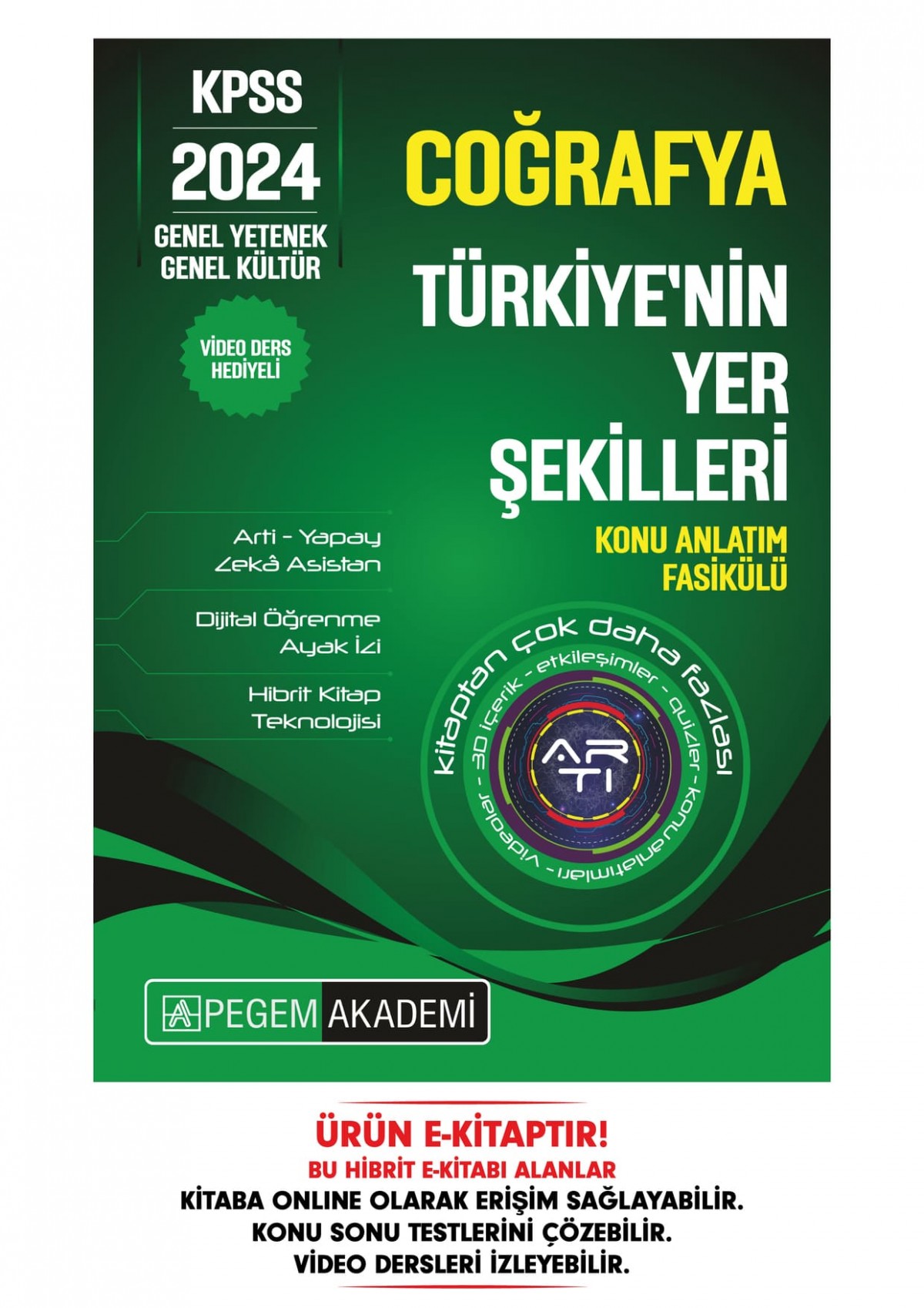 KPSS Coğrafya - Türkiye'nin Yer Şekilleri Konu Fasikülü