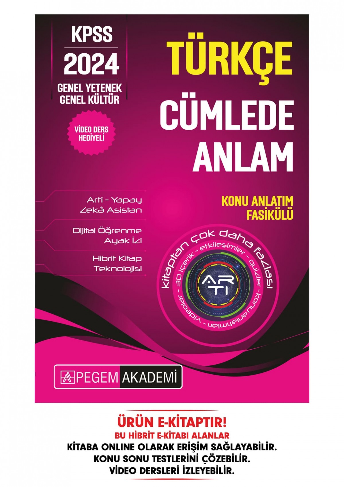 KPSS Türkçe - Cümlede Anlam Konu Fasikülü