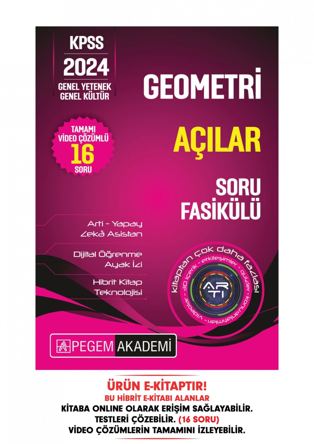 KPSS Matematik - Açılar Soru Fasikülü