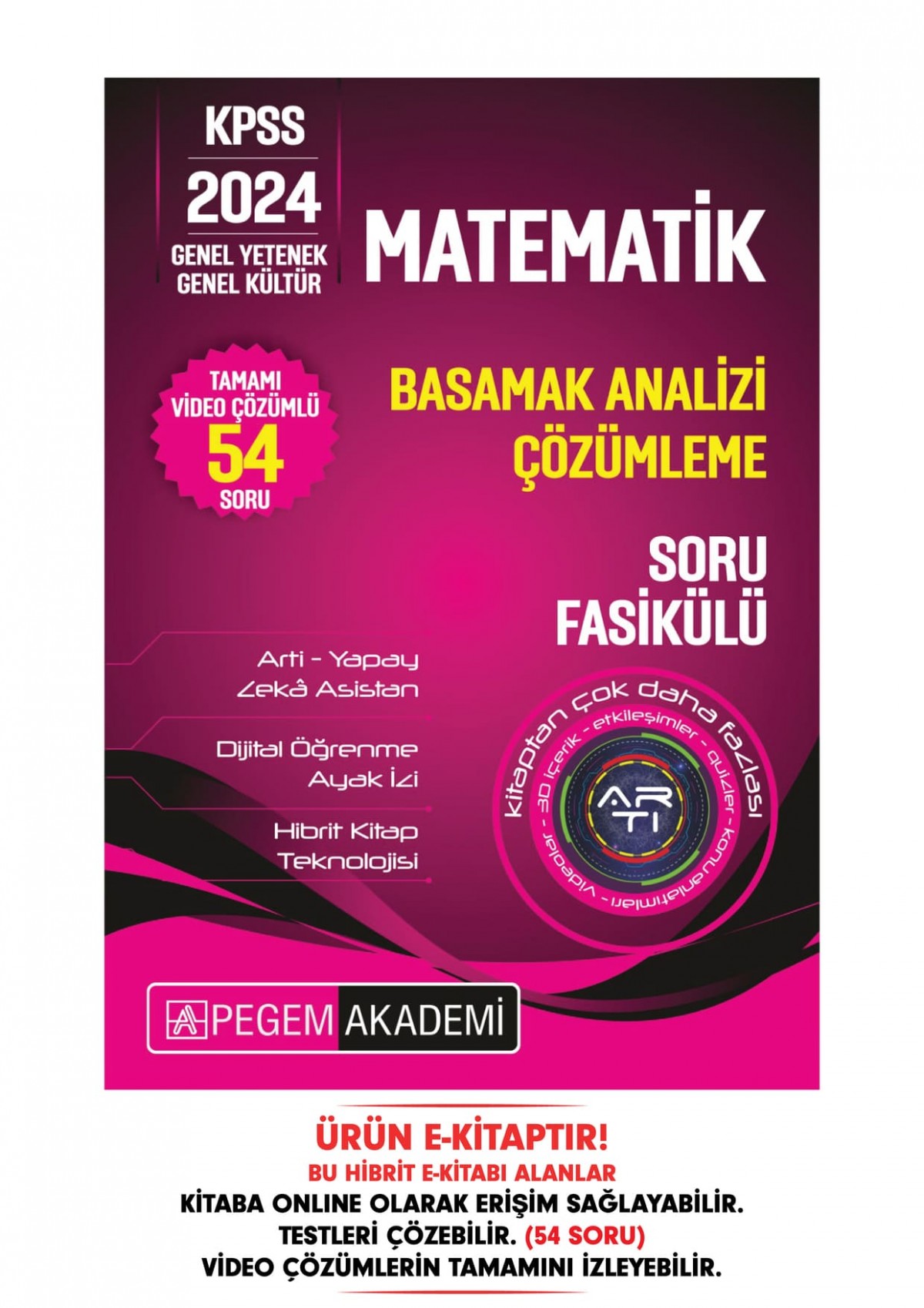 KPSS Matematik - Basamak Analizi-Çözümleme Soru Fasikülü