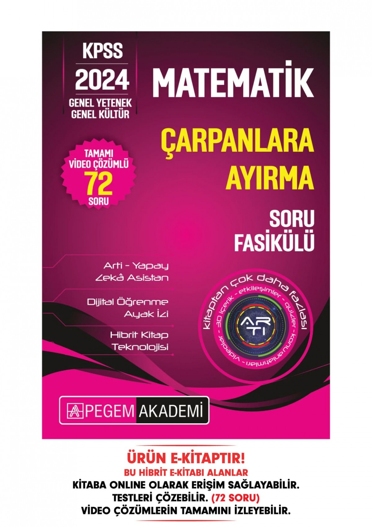 KPSS Matematik - Çarpanlara Ayırma Soru Fasikülü