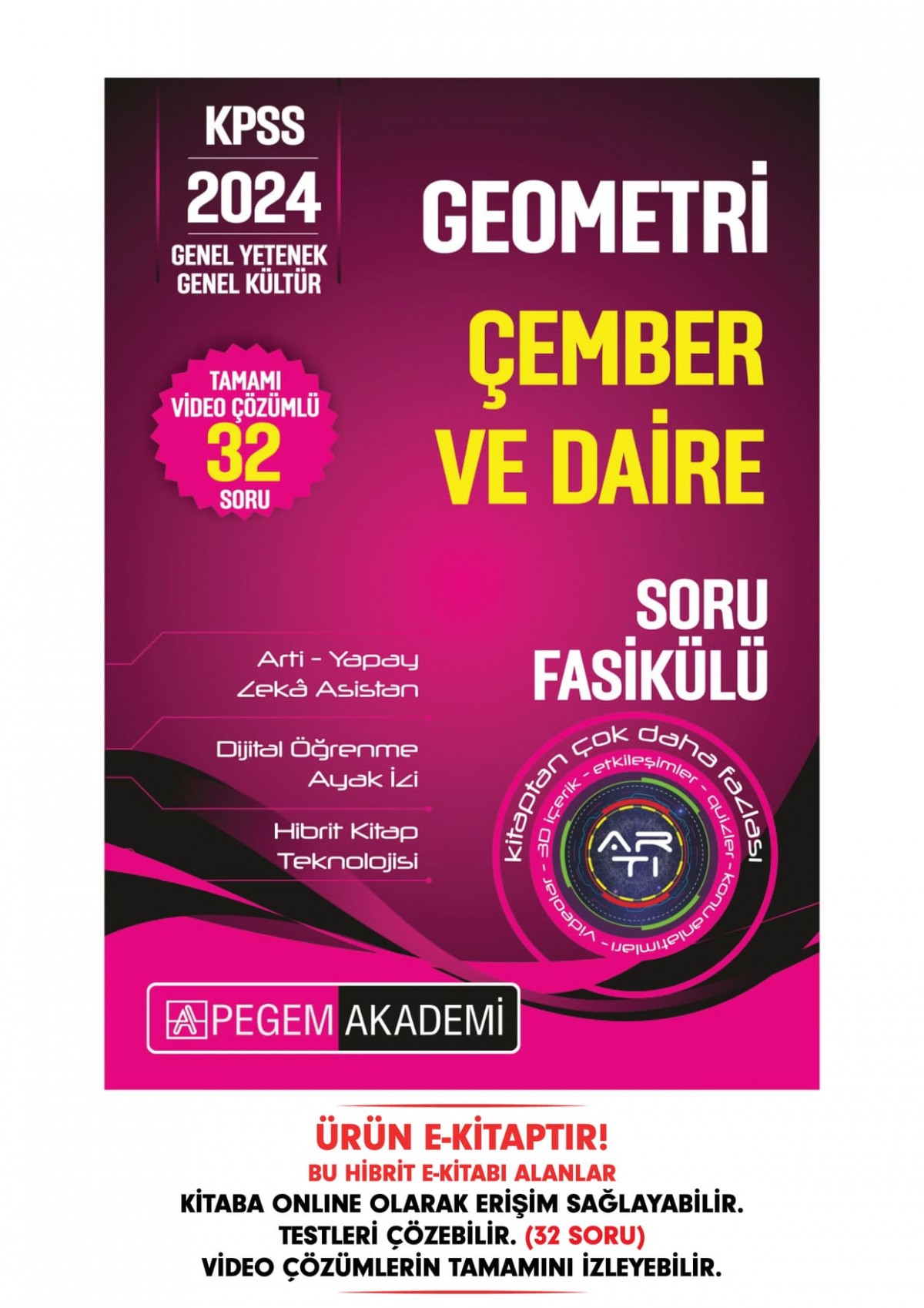 KPSS Matematik - Çember ve Daire Soru Fasikülü