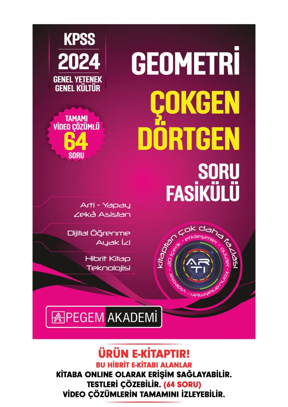 KPSS Matematik - Çokgen-Dörtgen Soru Fasikülü