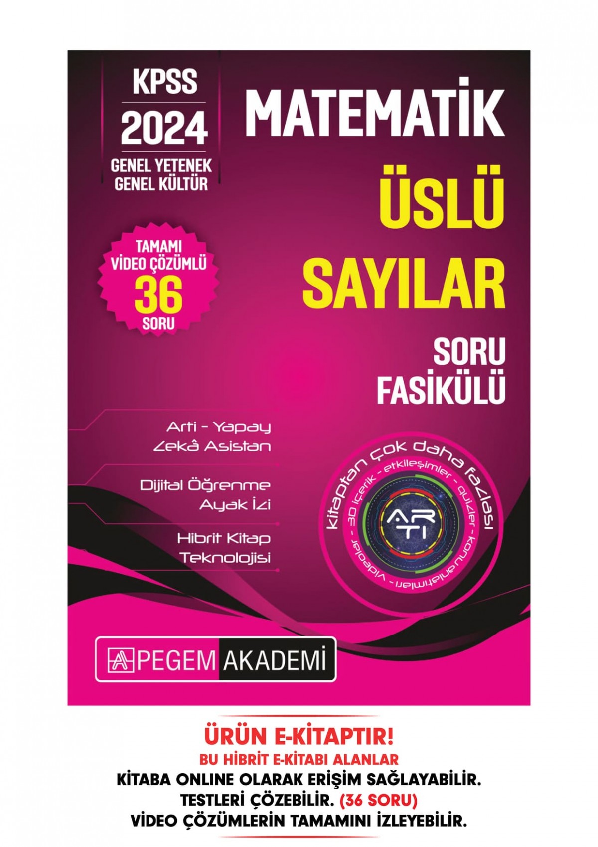 KPSS Matematik - Üslü İfadeler Soru Fasikülü