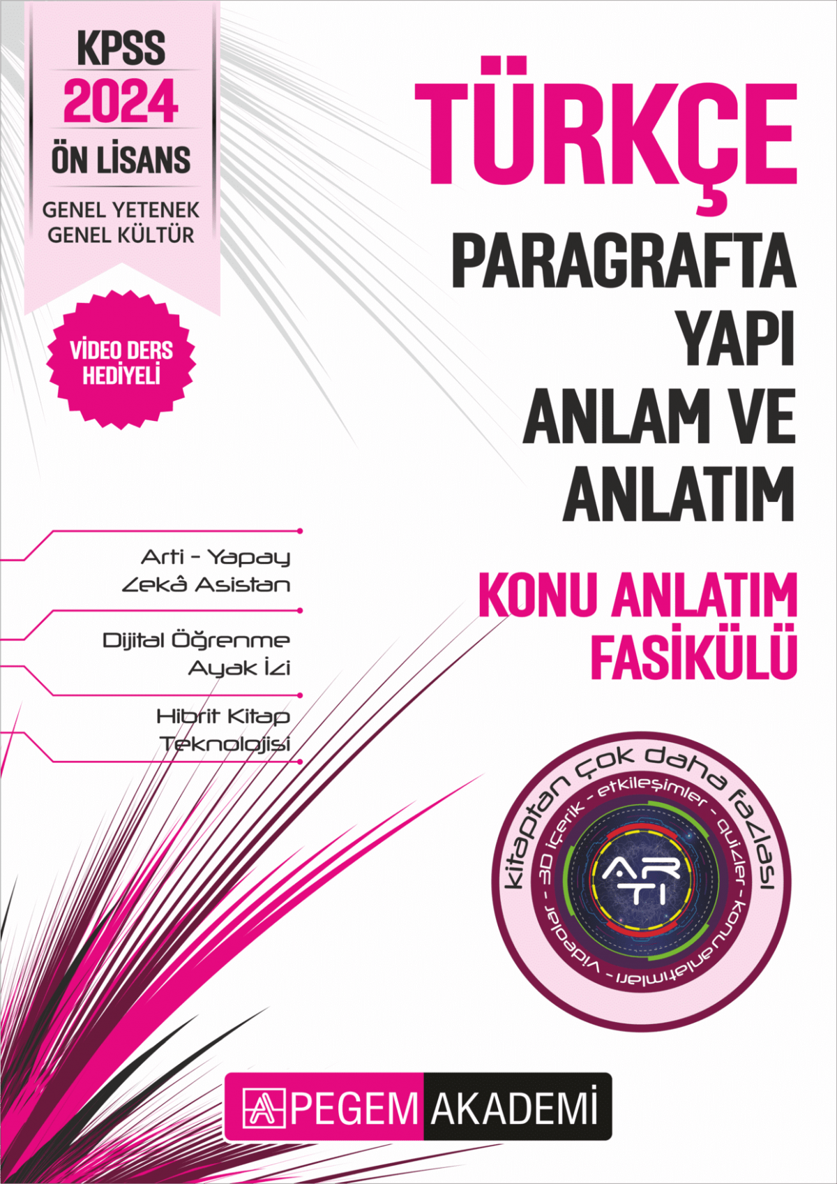 KPSS Ön Lisans Türkçe - Paragrafta Yapı - Anlam - Anlatım Konu Fasikülü