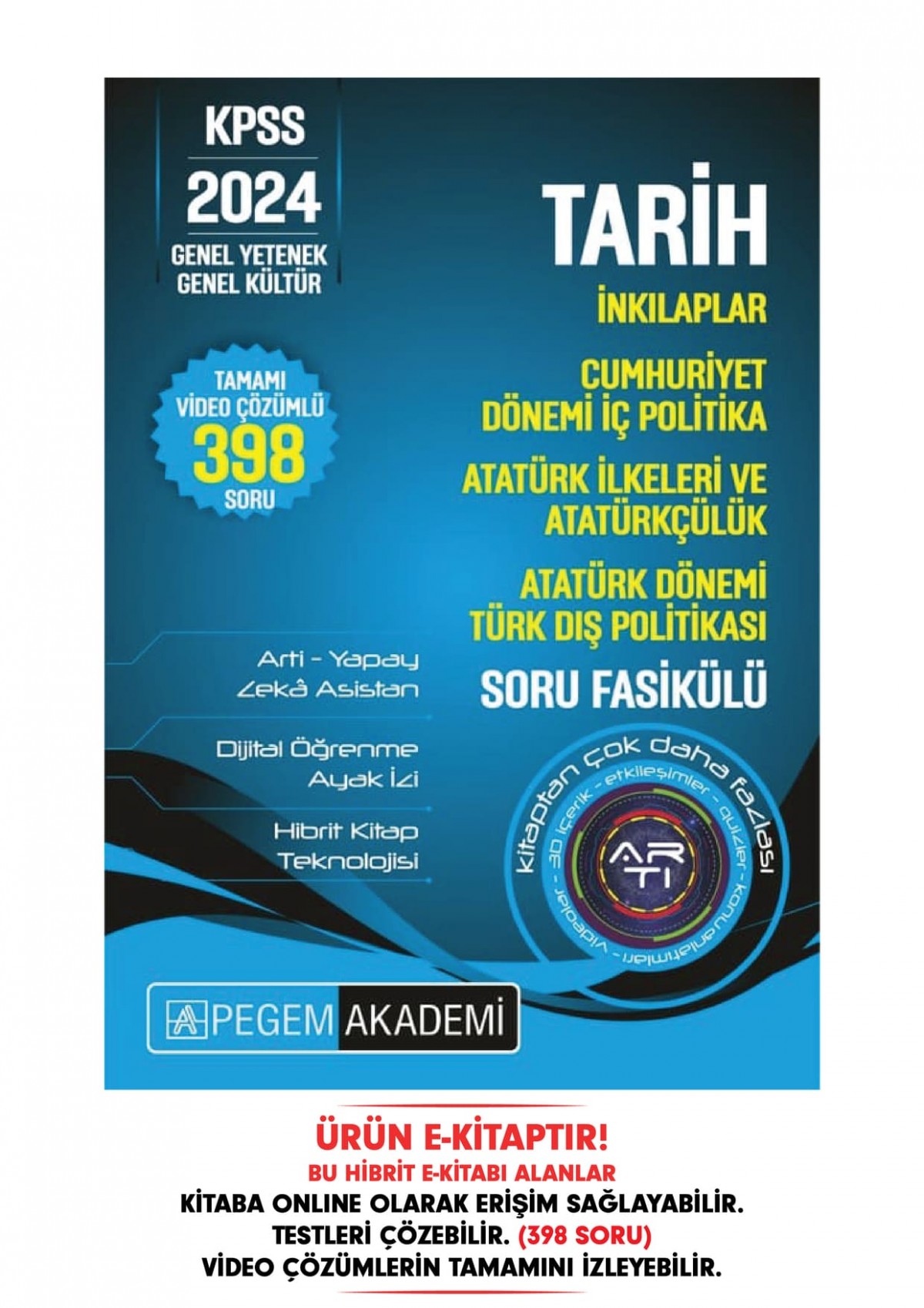 KPSS Tarih - İnkılaplar, Cumhuriyet Dönemi İç Politika, Atatürk İlkeleri ve Atatürkçülük, Atatürk Dö