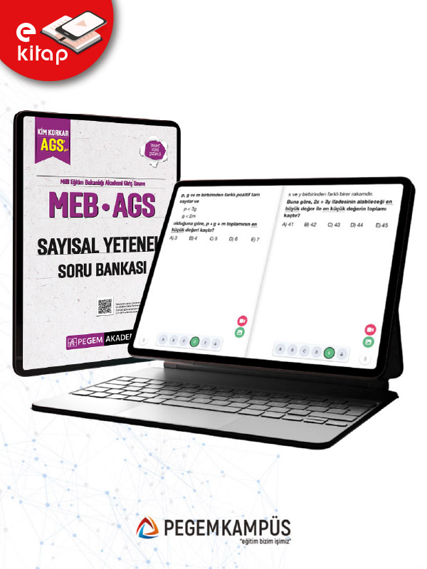 MEB-AGS Kim Korkar Sayısal Yetenek Tamamı Çözümlü E-Soru Bankası MEB-AGS Kim Korkar Sayısal Yetenek Tamamı Çözümlü E-Soru Bankası