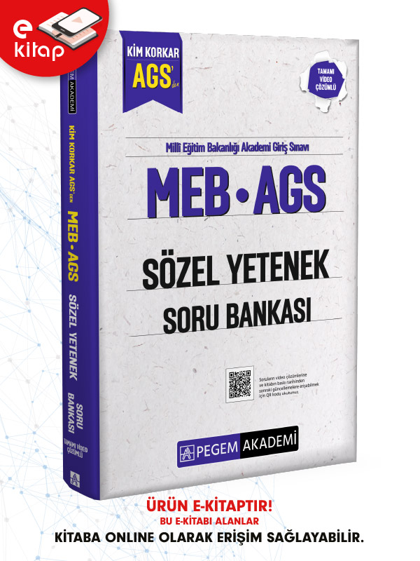 MEB-AGS Kim Korkar Sözel Yetenek Tamamı Çözümlü E-Soru Bankası MEB-AGS Kim Korkar Sözel Yetenek Tamamı Çözümlü E-Soru Bankası