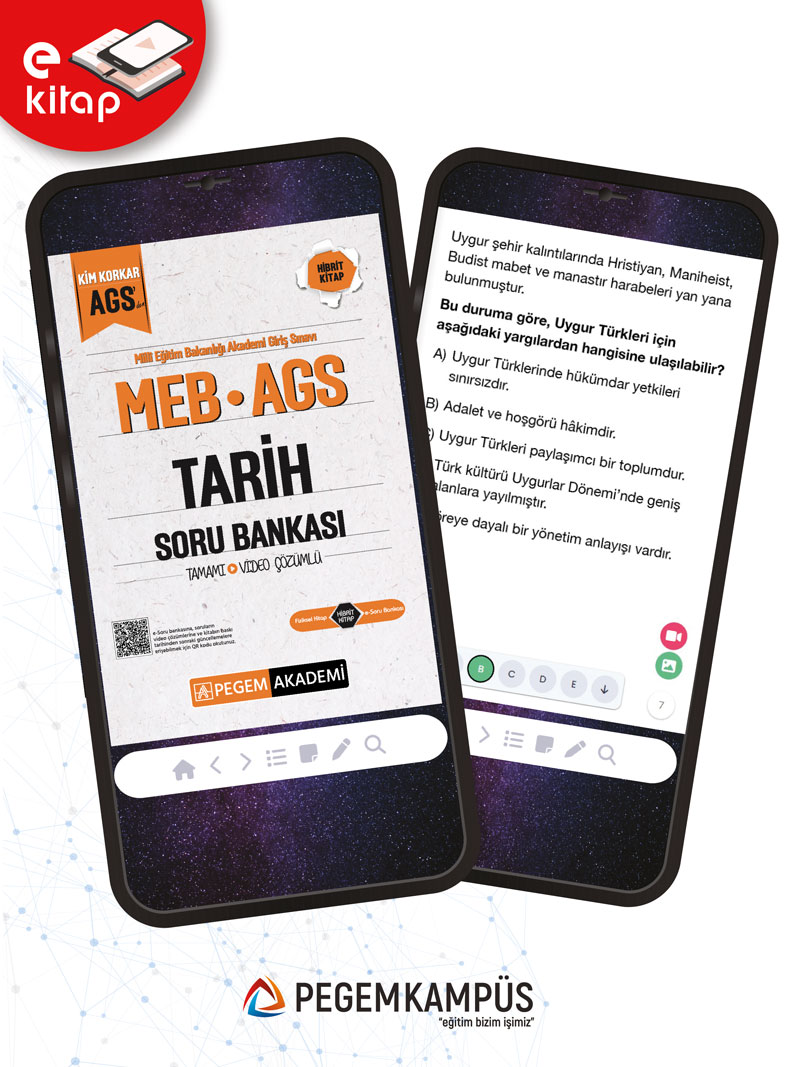 MEB-AGS Kim Korkar Tarih Tamamı Çözümlü E-Soru Bankası