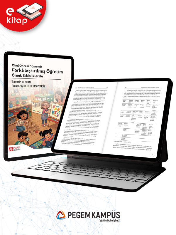 Okul Öncesi Dönemde Farklılaştırılmış Öğretim Örnek Etkinlikler İle (e-kitap) Okul Öncesi Dönemde Farklılaştırılmış Öğretim Örnek Etkinlikler İle (e-kitap)