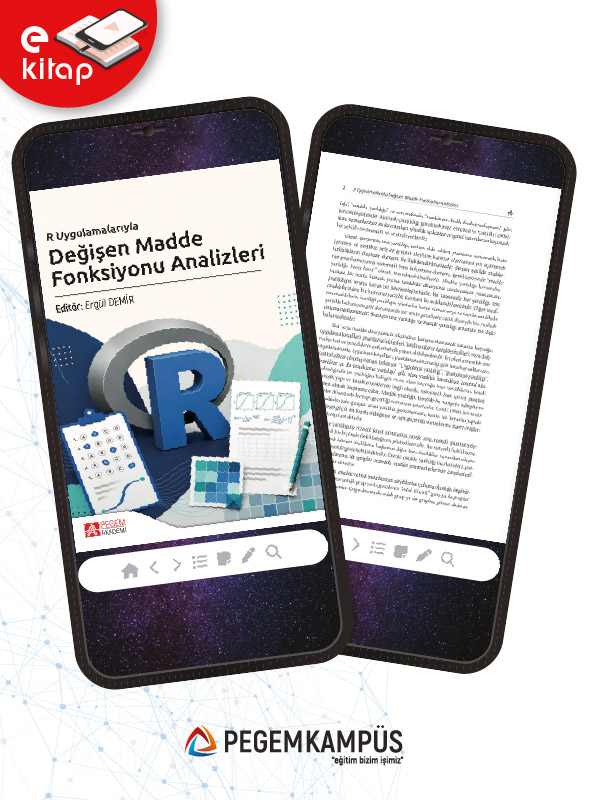 R Uygulamalarıyla Değişen Madde Fonksiyonu Analizleri (e-kitap)