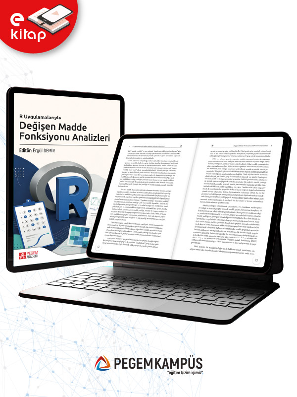 R Uygulamalarıyla Değişen Madde Fonksiyonu Analizleri (e-kitap)