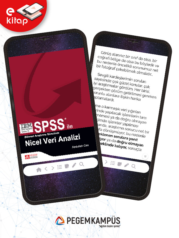 SPSS ile Bilimsel Araştırma Sürecinde Nicel Veri Analizi (e-kitap)