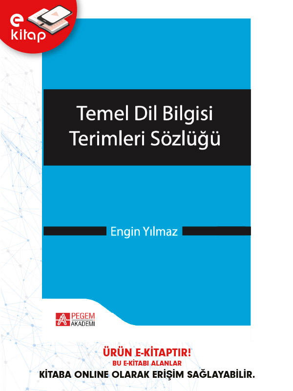 Temel Dil Bilgisi Terimleri Sözlüğü(e-kitap) Temel Dil Bilgisi Terimleri Sözlüğü(e-kitap)