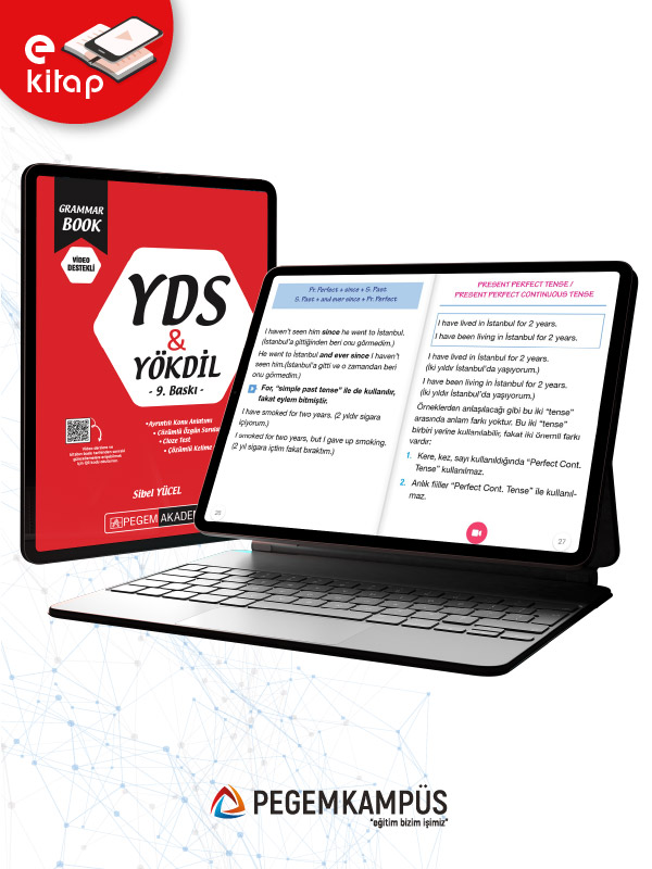 YDS YÖKDİL Grammar Book Konu Anlatımlı E-Kitap