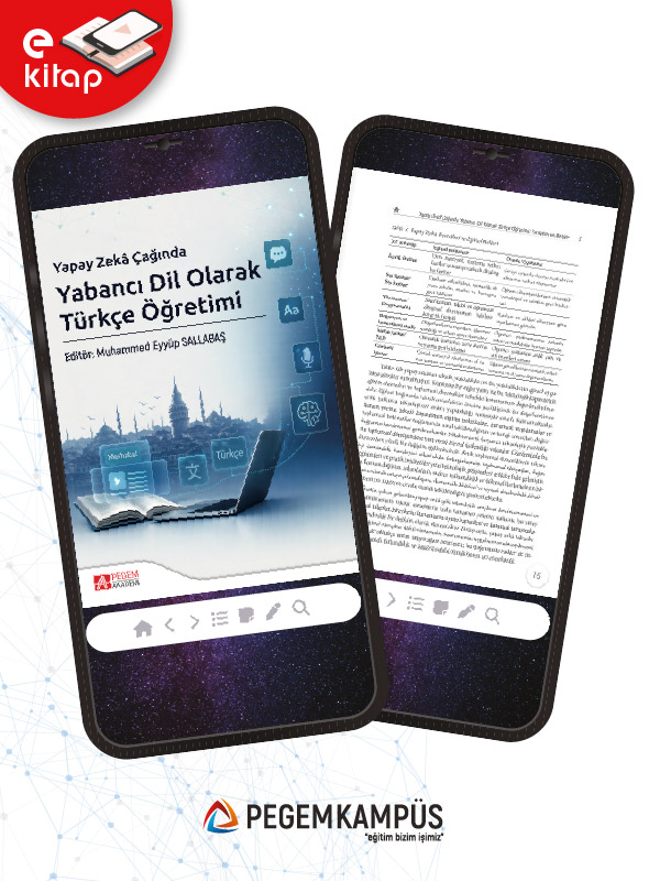 Yapay Zeka Çağında Yabancı Dil Olarak Türkçe Öğretimi (e-kitap)