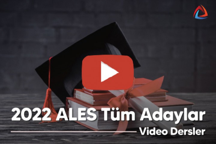 2022 ALES Tüm Adaylar Video Dersler