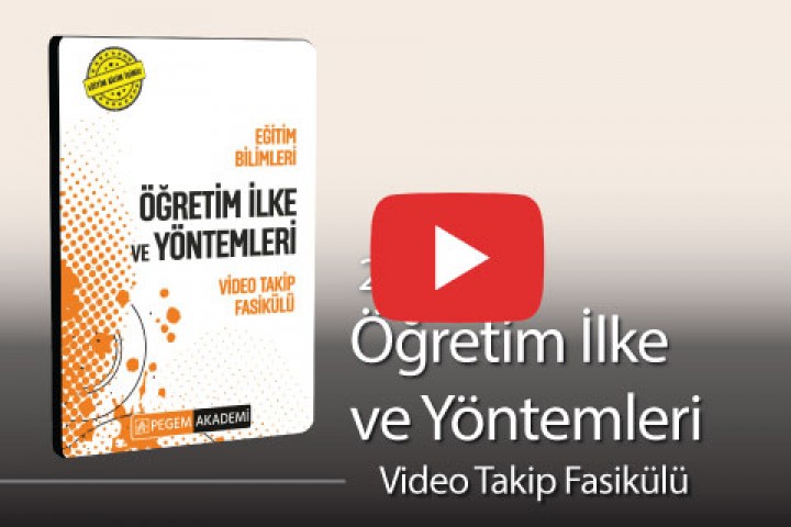 2022 KPSS Eğitim Bilimleri Öğretim İlke ve Yöntemleri Video Takip Fasikülü + (Video Dersler Hediye!)