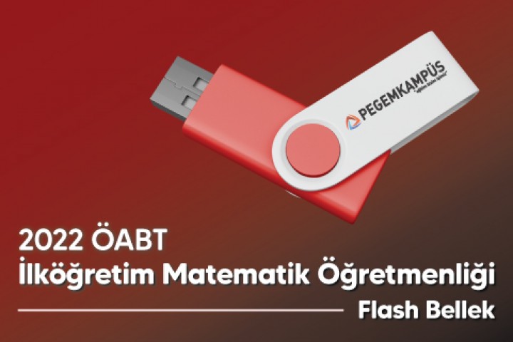 2022 ÖABT İlköğretim Matematik Öğretmenliği Flash Bellek Video Dersler