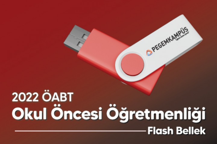 2022 ÖABT Okul Öncesi Öğretmenliği Flash Bellek Video Dersler