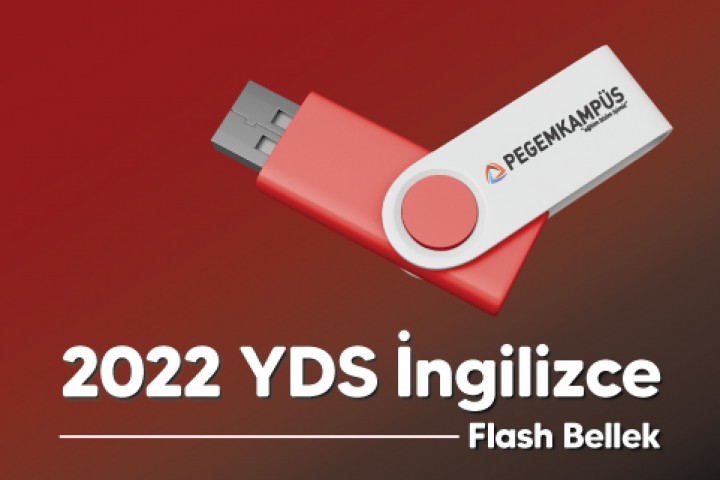 2022 YDS İngilizce Flash Bellek Video Dersler