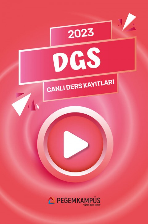 2023 DGS Canlı Ders Kayıtları