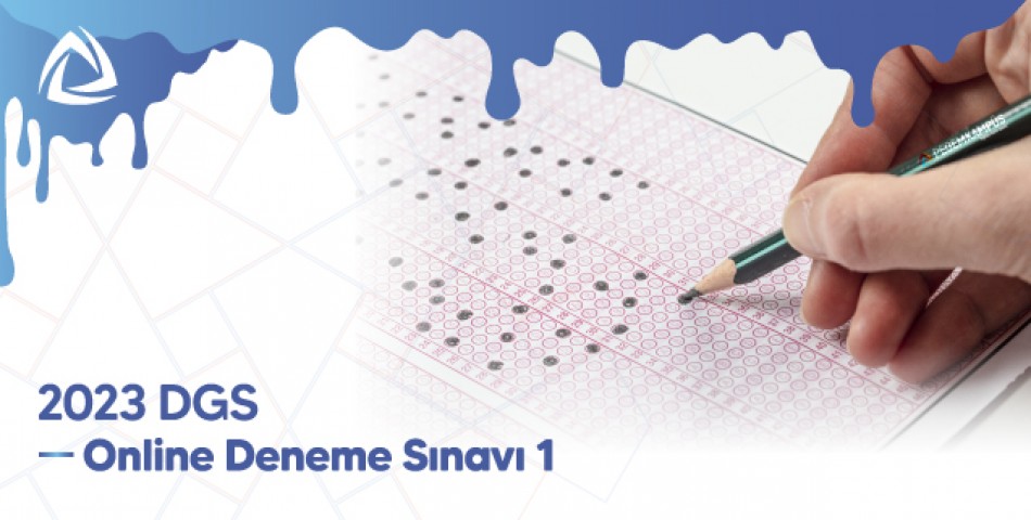 2023 DGS Online Deneme Sınavı 1