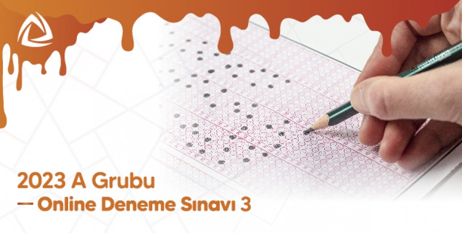 2023 KPSS A Grubu Online Deneme Sınavı 3