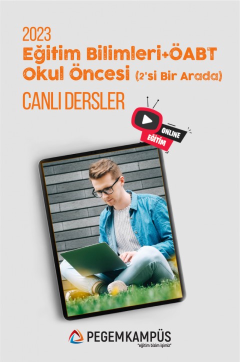 2023 KPSS Eğitim Bilimleri + 2023 ÖABT Okul Öncesi Öğretmenliği Canlı Dersler