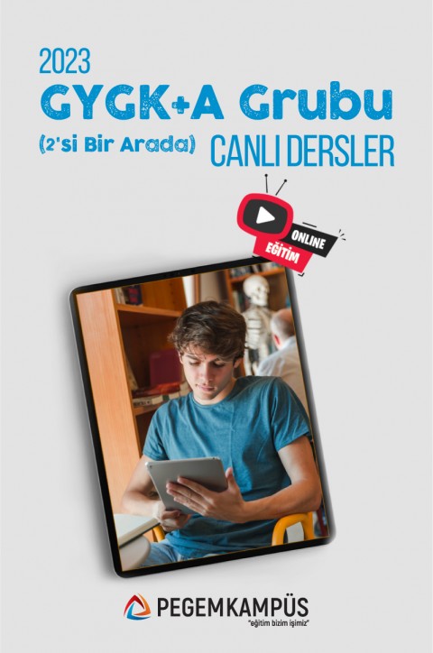 2023 KPSS Genel Yetenek Genel Kültür + 2023 KPSS A Grubu Canlı Dersler