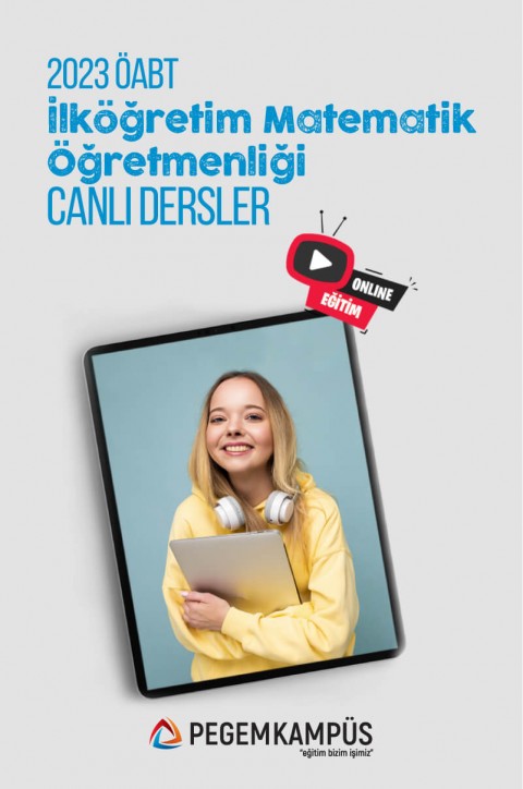 2023 ÖABT İlköğretim Matematik Öğretmenliği Canlı Dersler