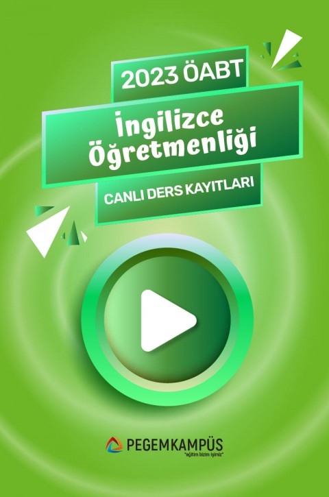 2023 ÖABT İngilizce Öğretmenliği Canlı Ders Kayıtları
