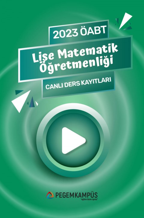 2023 ÖABT Lise Matematik Öğretmenliği Canlı Ders Kayıtları