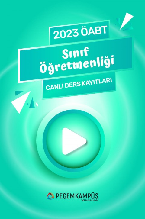 2023 ÖABT Sınıf Öğretmenliği Canlı Ders Kayıtları