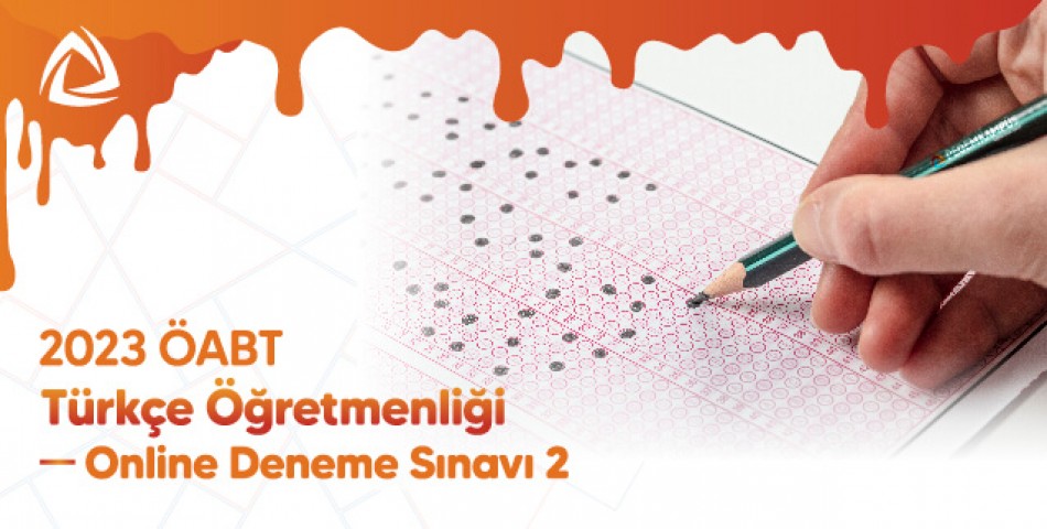 2023 ÖABT Türkçe Öğretmenliği Online Deneme Sınavı 2