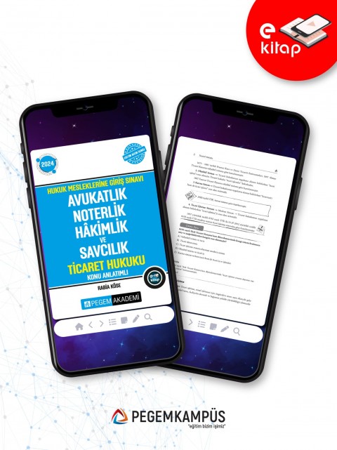 2024 Hukuk Mesleklerine Giriş Sınavı Avukatlık Noterlik Hakimlik ve Savcılık Ticaret Hukuku Konu Anl