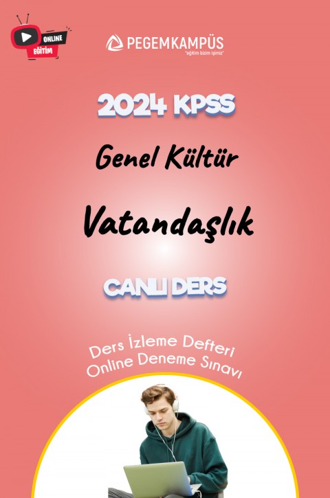 2024 KPSS Genel Kültür Vatandaşlık Canlı Ders