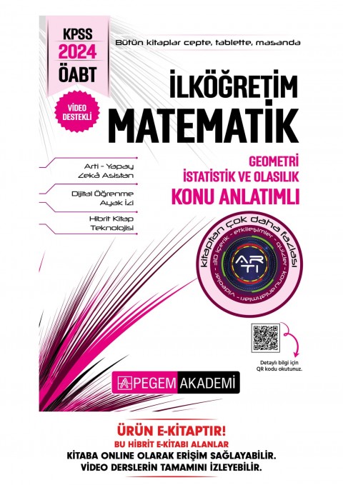2024 KPSS ÖABT İlköğretim Matematik Öğretmenliği Geometri - İstatistik ve Olasılık Konu Anlatımlı Hi