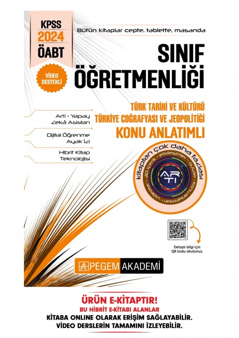 2024 KPSS ÖABT Sınıf Öğretmenliği Türk Tarihi ve Kültürü, Türkiye Coğrafyası ve Jeopolitiği Konu Anl