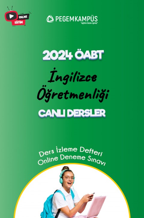 2024 ÖABT İngilizce Öğretmenliği Canlı Dersler