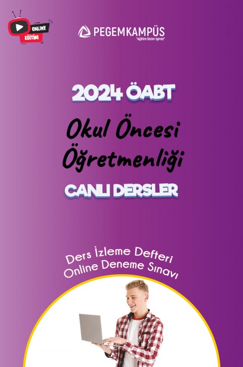 2024 ÖABT Okul Öncesi Öğretmenliği Canlı Dersler